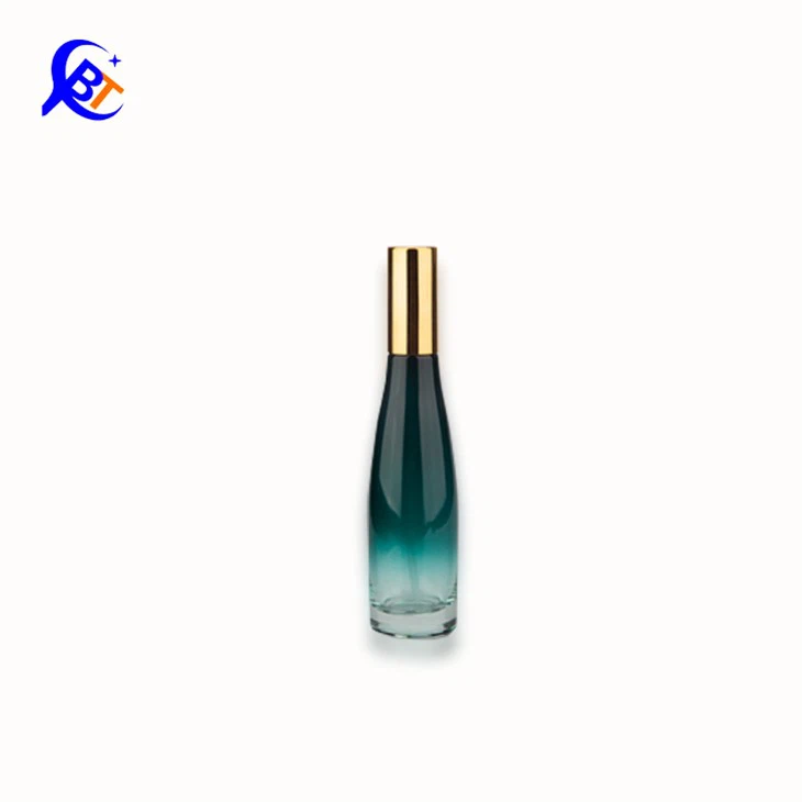 Empty Cosmetic Glass Pump Bottle